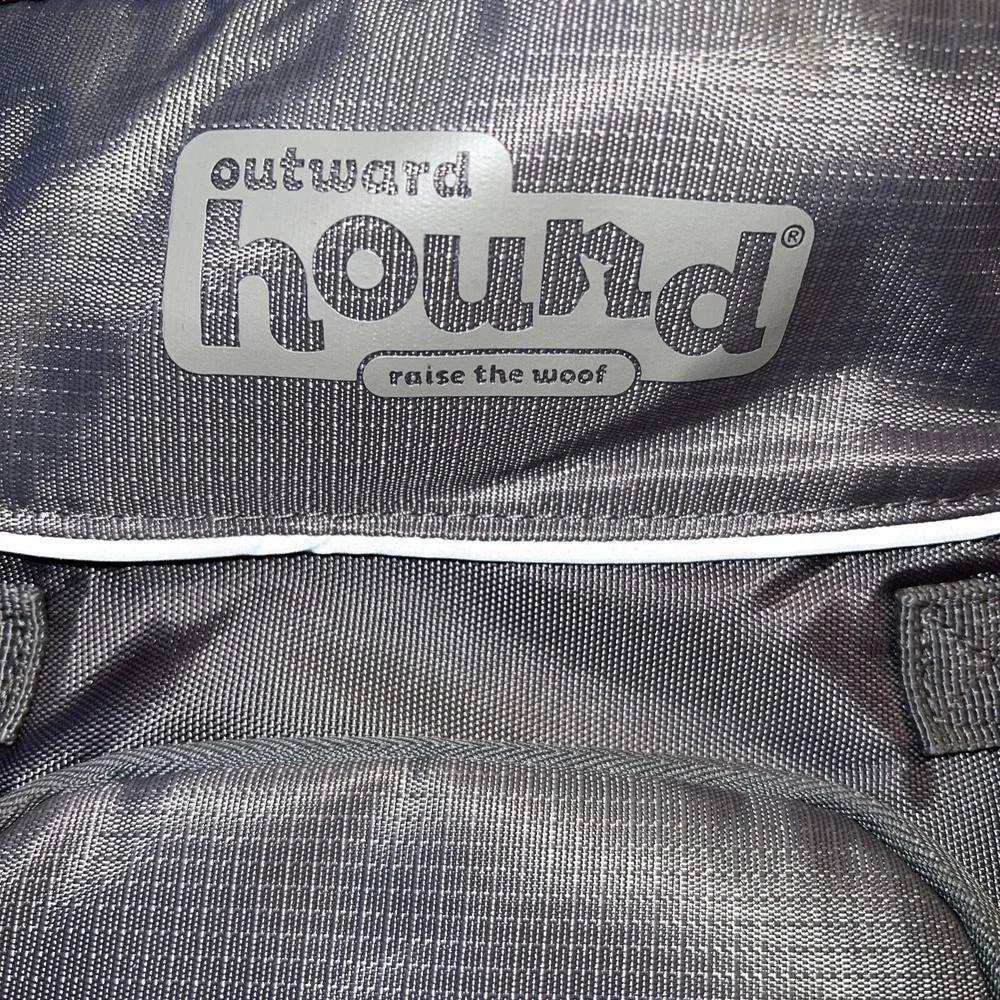 Outward Hound PoochPouch Front Dog Carrier Backpack Gray Small Pet Travel Bag